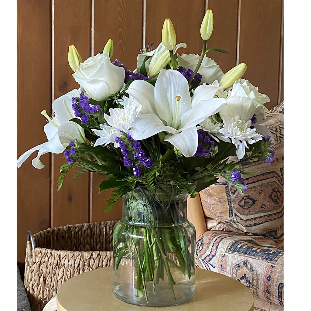 Beyond Blue Bouquet –  Farmington Center Florist Inc, Farmington MI