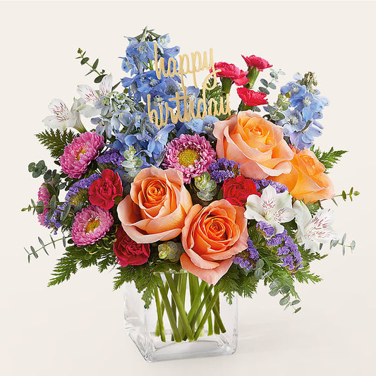 Birthday Bash Bouquet –  Farmington Center Florist Inc, Farmington MI
