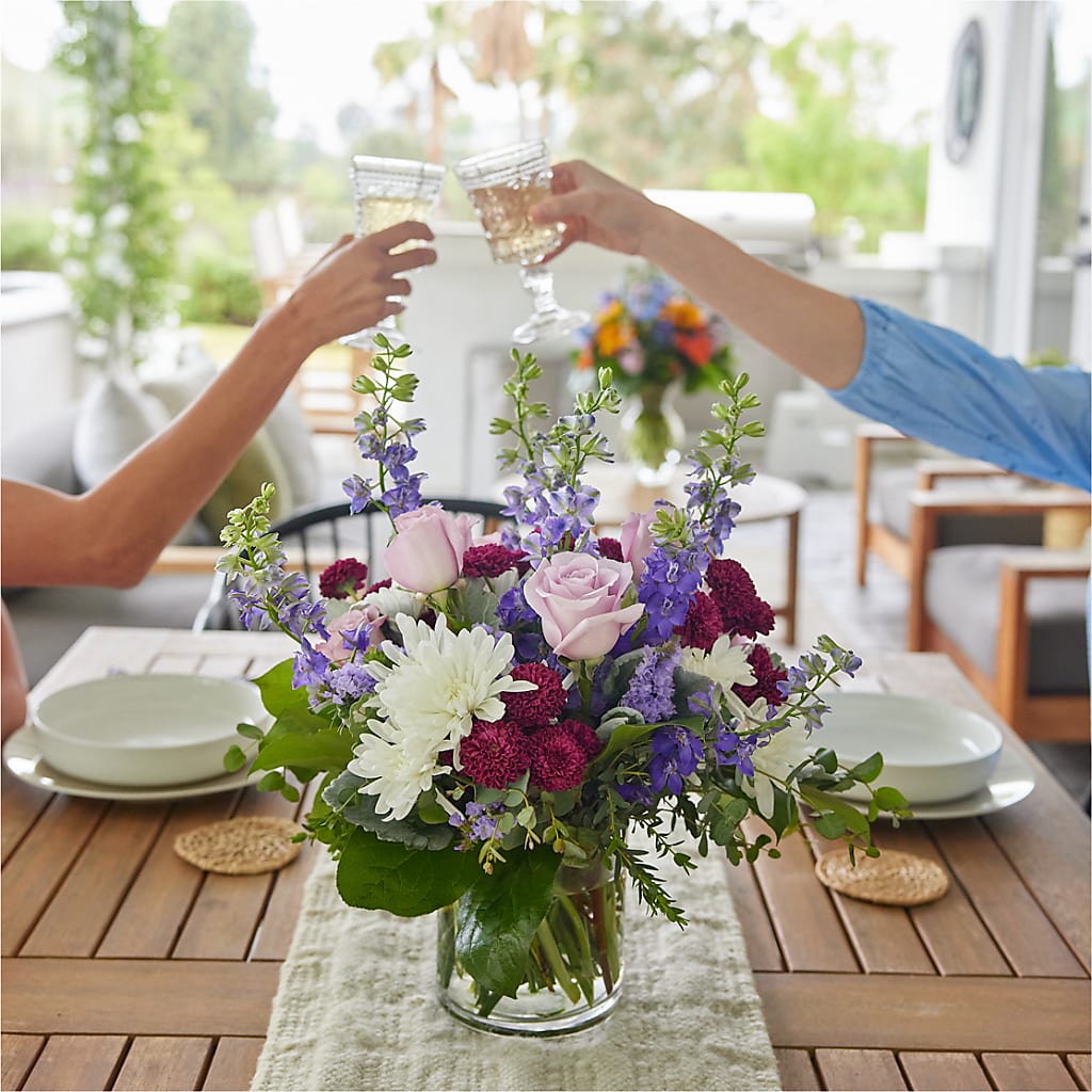 Violet Frost Bouquet –  Farmington Center Florist Inc, Farmington MI