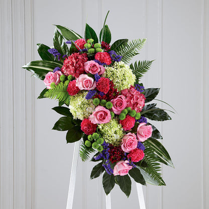 Refreshing Mix Standing Spray –  Farmington Center Florist Inc, Farmington MI