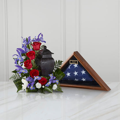 Patriotic Tribute Arrangement –  Farmington Center Florist Inc, Farmington MI