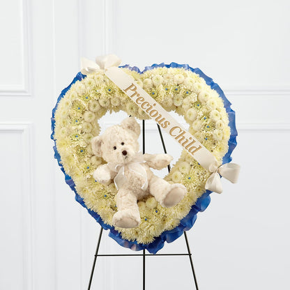 Precious Child Standing Heart –  Farmington Center Florist Inc, Farmington MI
