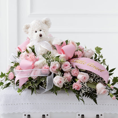 Touch of Sympathy Casket Spray –  Farmington Center Florist Inc, Farmington MI