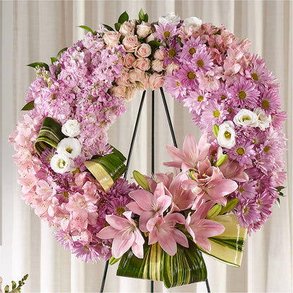 Gift of Warmth Wreath –  Farmington Center Florist Inc, Farmington MI