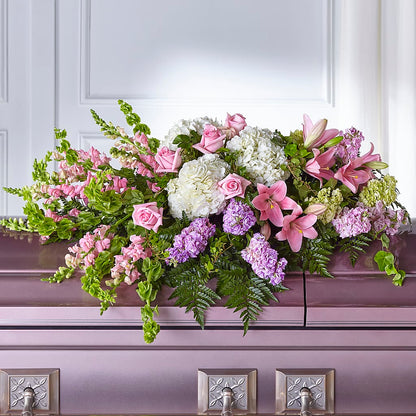 Life's Gratitude Casket Spray –  Farmington Center Florist Inc, Farmington MI