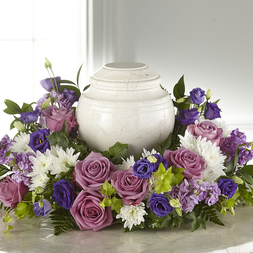 Blooming Sympathy Cremation Adornment –  Farmington Center Florist Inc, Farmington MI