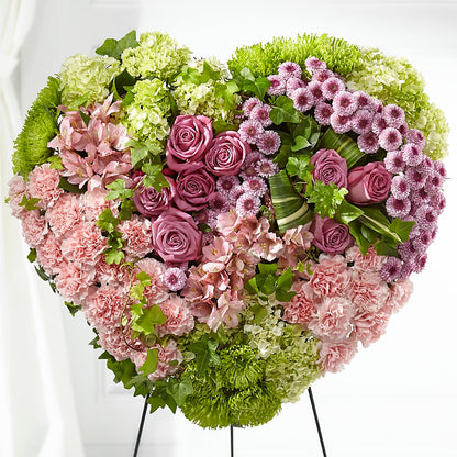 Heartwarming Standing Heart –  Farmington Center Florist Inc, Farmington MI