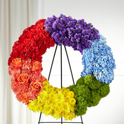 Circle of Love Wreath –  Farmington Center Florist Inc, Farmington MI