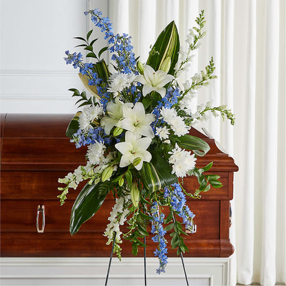 Eternal Impressions Standing Spray –  Farmington Center Florist Inc, Farmington MI