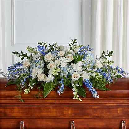 Timeless Essence Casket Spray –  Farmington Center Florist Inc, Farmington MI
