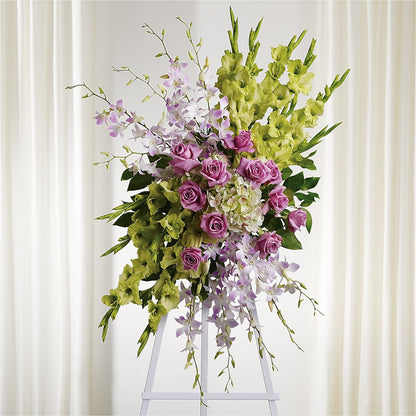 Lasting Legacy Standing Spray –  Farmington Center Florist Inc, Farmington MI