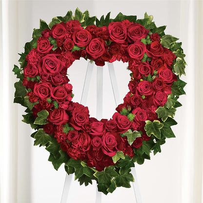 Wholehearted Standing Spray –  Farmington Center Florist Inc, Farmington MI
