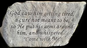 God Saw Him Getting Tired –  Farmington Center Florist Inc, Farmington MI