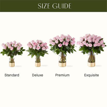 Picture Perfect Pink Rose Bouquet –  Farmington Center Florist Inc, Farmington MI