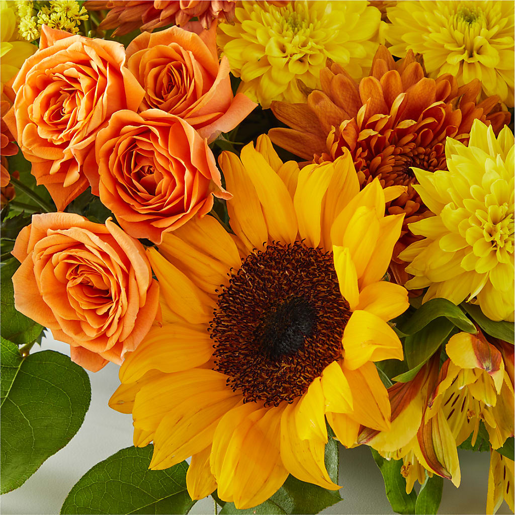 Autumn Harmony Centerpiece –  Farmington Center Florist Inc, Farmington MI