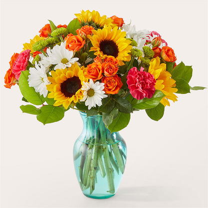Sun-drenched Blooms Bouquet –  Farmington Center Florist Inc, Farmington MI