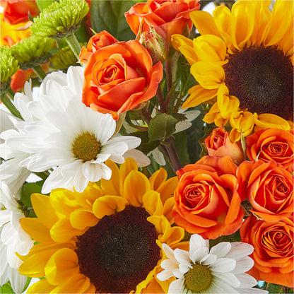 Sun-drenched Blooms Bouquet –  Farmington Center Florist Inc, Farmington MI