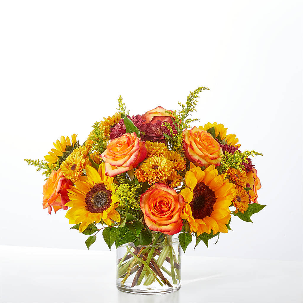 Flannel Scarf Bouquet –  Farmington Center Florist Inc, Farmington MI