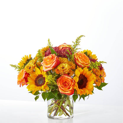 Flannel Scarf Bouquet –  Farmington Center Florist Inc, Farmington MI