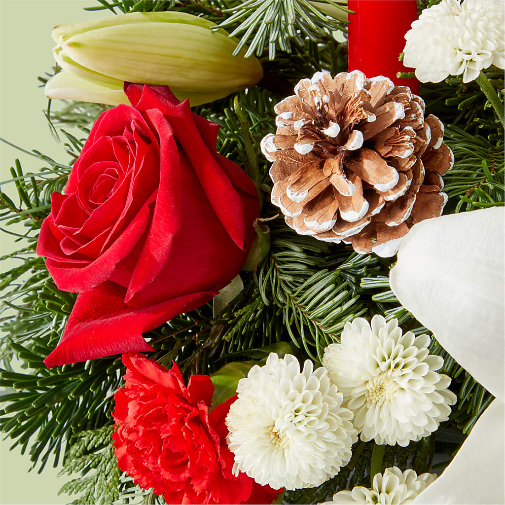 Seasonal Festivities Centerpiece –  Farmington Center Florist Inc, Farmington MI