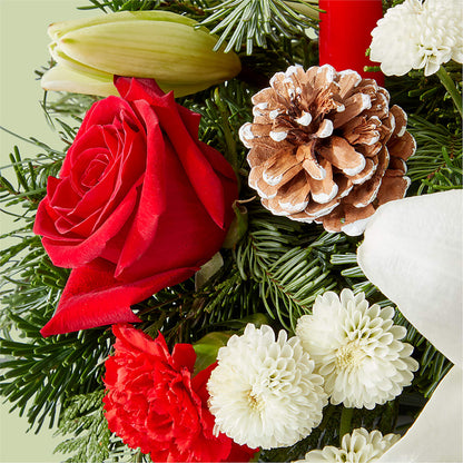 Seasonal Festivities Centerpiece –  Farmington Center Florist Inc, Farmington MI