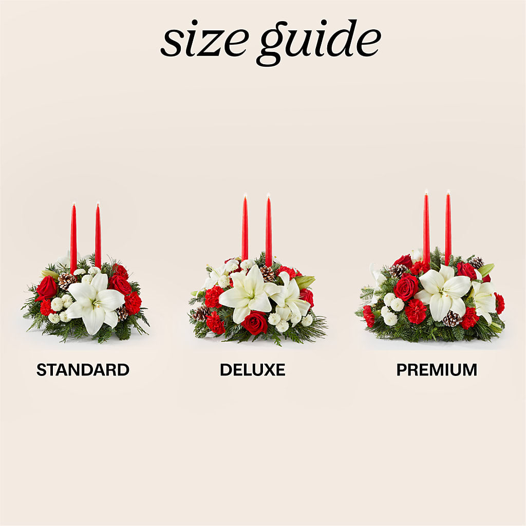 Seasonal Festivities Centerpiece –  Farmington Center Florist Inc, Farmington MI