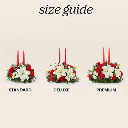 Seasonal Festivities Centerpiece –  Farmington Center Florist Inc, Farmington MI