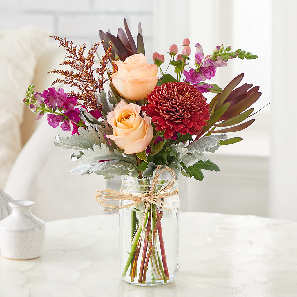 Moody Hues Bouquet –  Farmington Center Florist Inc, Farmington MI