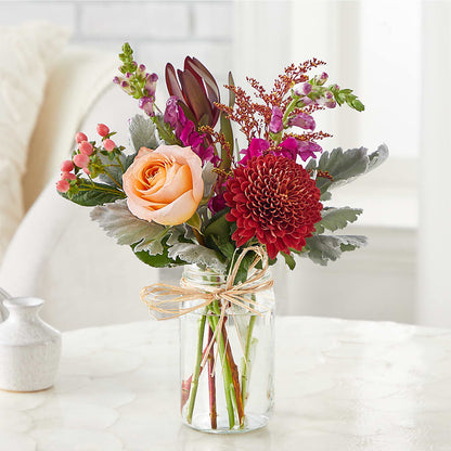 Moody Hues Bouquet –  Farmington Center Florist Inc, Farmington MI