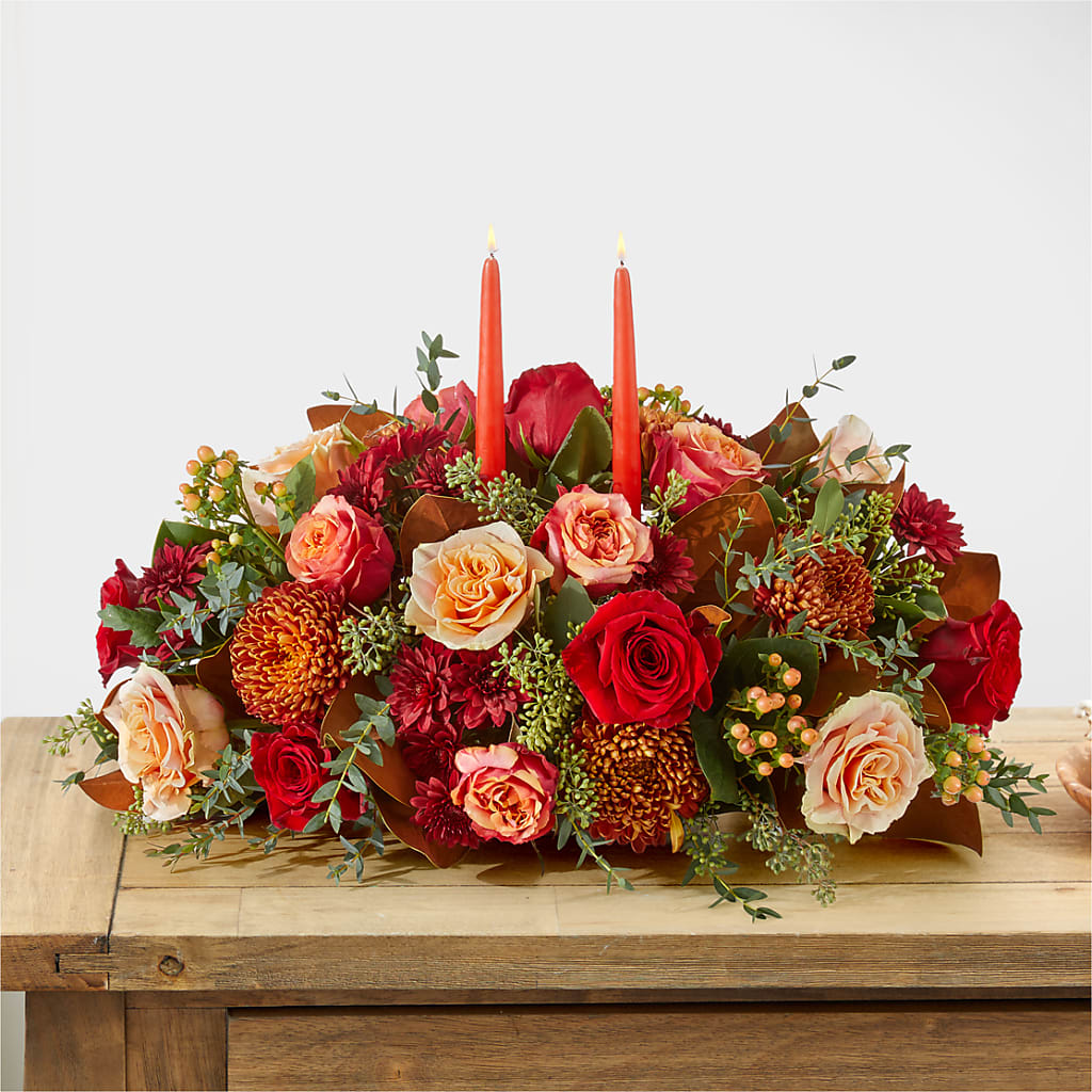 Gather Near Centerpiece –  Farmington Center Florist Inc, Farmington MI
