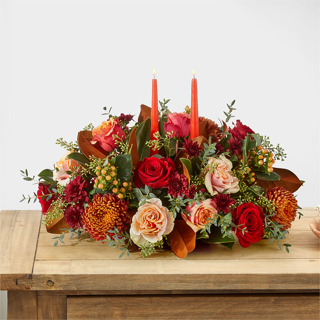 Gather Near Centerpiece –  Farmington Center Florist Inc, Farmington MI