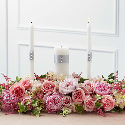 Worldwide Romance Unity Candle Arrangement –  Farmington Center Florist Inc, Farmington MI