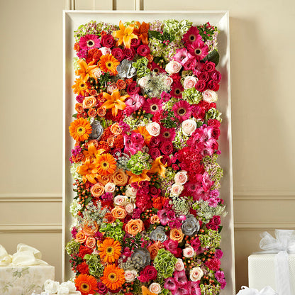 Fresh Picked Floral Wall –  Farmington Center Florist Inc, Farmington MI